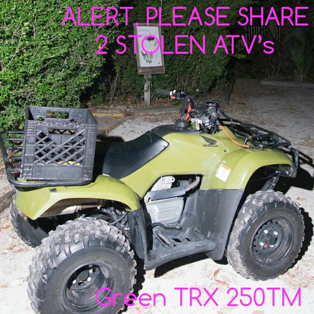 Urgent - STOLEN ATVS